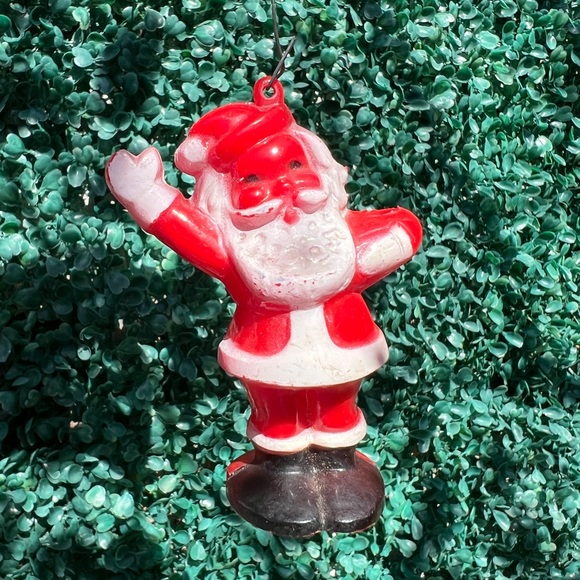Vintage Santa ornament, 1950s candy Santa - Picture 1 of 6